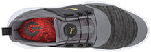 Load image into Gallery viewer, Puma Golf Men's Ignite Nxt Disc Golf Shoe, Quiet Shade-Puma Team Gold-Puma Black, 12 M US