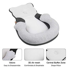 Load image into Gallery viewer, OTTOLIVES Portable Baby Bed Head Support Pillow Newborn Lounger Babies Bed Mattress Nest for Baby Sleep Positioning Removable Easy Cleaning Sleeping Lounger