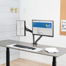 Load image into Gallery viewer, VIVO Universal VESA Mount Adapter for Tablets, 2-in-1 Laptops, & 15.6 inch Portable Monitors, Max VESA 100x100, Adjustable Laptop Holder, Black, MOUNT-UVM02