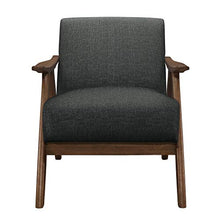 Load image into Gallery viewer, Lexicon Fabric Accent Chair, Dark Gray