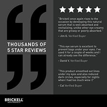 Load image into Gallery viewer, Brickell Men's Restoring Eye Serum Treatment for Men, Natural and Organic Eye Gel to Firm Wrinkles, Reduce Dark Circles, and Promote Youthful Skin, 0.65 Ounce, Unscented