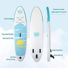 Load image into Gallery viewer, SEASEESUP Inflatable Stand Up Paddle Board,Yoga Board 10'x30 x6 Blow Up Boards Surfboard with SUP Accessories Adj Paddle, ISUP Backpack, Pump, Leash for Adults Youth and Kids,Pink