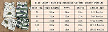 Load image into Gallery viewer, 2Pcs Baby Boys Summer Clothing Sets Cute Letters Print Sleeveless Tank Tops T-Shirt+Palm Shorts Outfits (Black Tank Tops+Beach Shorts, 0-6 Months)