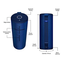 Load image into Gallery viewer, Ultimate Ears MEGABOOM 3 Portable Waterproof Bluetooth Speaker - Lagoon Blue