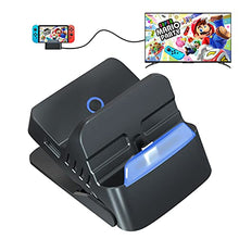 Load image into Gallery viewer, Switch Dock for Nintendo Switch and Switch OLED,Upgraded Version Dock Portable Nintendo Switch Dock Replacement Base Nintendo Switch Docking Station 4K HDMI USB 3.0 Ports Travel Switch TV Dock