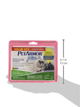 Load image into Gallery viewer, PetArmor Plus for Cats, Flea & Tick Prevention for Cats (Over 1.5 lb), Includes 6 Month Supply of Topical Flea Treatments