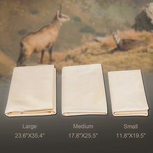 Load image into Gallery viewer, River Lake Chamois Cleaning Cloth Natural Chamois Drying Cloth Car Drying Towel Real Leather Super Absorbent Fast Drying Natural Chamois Car Wash Cloth Accessory (15.7" x 20")