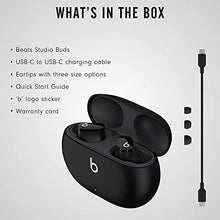 Load image into Gallery viewer, Beats Studio Buds Totally Wireless Noise Cancelling Earphones - Black (Renewed)