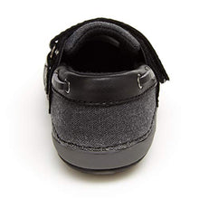 Load image into Gallery viewer, Stride Rite Boy's Soft Motion Wally Athletic Sneaker, Black, 6 Wide Toddler
