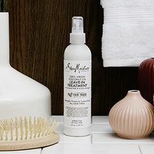 Load image into Gallery viewer, SheaMoisture 100% Virgin Coconut Oil Leave-in Conditioner Treatment for All Hair Types 100% Extra Virgin Coconut Oil Silicone Free Conditioner 8 oz