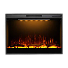 Load image into Gallery viewer, Mystflame Electric Fireplace, 36 Inches Recessed Electric Fireplace Insert, Remote Control Fireplace Insert with Overheat Protection, Electric Fireplace Heater with Adjustable Light and Touch Screen