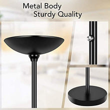 Load image into Gallery viewer, Floor Lamp - Torchiere Floor Lamp, 24W Dimmable Floor Lamp, 2160 Lumens, 3000K Warm White, Energy-saving, Metal Material, LED Floor lamp for Living Room, Standing Lamps for Bedrooms, Reading & Office