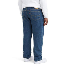 Load image into Gallery viewer, Levi's Men's Big & Tall 505 Regular Fit Jeans, Dark Stonewash, 44W x 30L