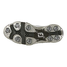 Load image into Gallery viewer, FootJoy Men's DryJoys Tour Golf Shoes, White/White Croc, 10.5 M US