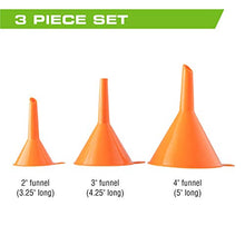 Load image into Gallery viewer, Arcan 3-Piece Multi-Purpose Funnel Set, 2"-4" (AT3F)