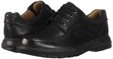 Load image into Gallery viewer, Clarks Un Ramble Lace Black Tumbled Leather 10