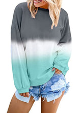 Load image into Gallery viewer, Biucly Womens Soft Crewneck Sweatshirts Lightweight Long Sleeves Pullover Tunic Tops Sweatshirt,US 4-6(S),Black