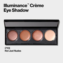 Load image into Gallery viewer, Crème Eyeshadow Palette by Revlon, Illuminance Eye Makeup with Crease- Resistant Ingredients, Creamy Pigmented in Blendable Matte & Shimmer Finishes, 710 Not Just Nudes, 0.12 Oz