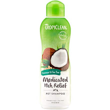 Load image into Gallery viewer, Tropiclean Oatmeal and Tea Tree Pet Shampoo, 20oz