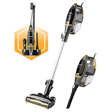 Load image into Gallery viewer, Eureka Flash Lightweight Stick Vacuum Cleaner,15KPa Powerful Suction, 2 in 1 Corded Handheld Vac for Hard Floor and Carpet, Black, NES510