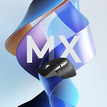 Load image into Gallery viewer, Logitech MX Master 3S - Wireless Performance Mouse with Ultra-fast Scrolling, Ergo, 8K DPI, Track on Glass, Quiet Clicks, USB-C, Bluetooth, Windows, Linux, Chrome - Graphite