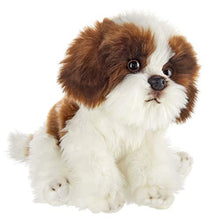 Load image into Gallery viewer, Bearington Bentley Plush Shih Tzu Dog Stuffed Animal, 13 Inch