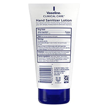 Load image into Gallery viewer, Vaseline Hand Sanitizer Lotion Hydrating Skincare 2-in-1 Moisturizer and Kills Germs 5.1 oz 4 Count