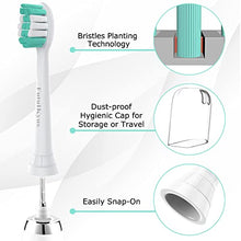 Load image into Gallery viewer, Toothbrush Replacement Heads for Philips Sonicare: Electric Toothbrush Head Compatible with Sonicare 2 Series ProtectiveClean DailyClean Plaque Control Gum 4100 5100 C2 C3 G2 HX9023 Snap-on, 10 Pack