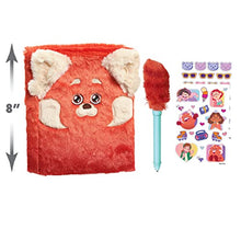 Load image into Gallery viewer, Just Play Disney and Pixar Turning Red Plush Secret Journal with UV Light Pen, Hidden Compartment, and Sticker Sheets