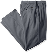 Load image into Gallery viewer, IZOD Men's Big & Tall Big and Tall Advantage Performance Flat Front Straight Fit Chino Pant, Smoked Pearl, 36W X 36L