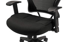 Load image into Gallery viewer, HON Wave Mesh High-Back Task Chair, with Height-Adjustable Arms, in Black (HVL702)