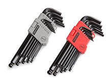 Load image into Gallery viewer, TEKTON Ball End Hex Key Wrench Set, 26-Piece (3/64-3/8 in, 1.27-10 mm) | 25282