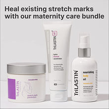 Load image into Gallery viewer, TriLASTIN Maternity Stretch Mark Prevention Cream (4oz) | Hypoallergenic and Paraben-Free | Stretch Mark Cream for Pregnancy | Skincare Gifts for Moms | Scar and Stretch Mark Remover Cream