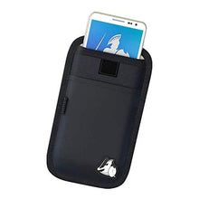 Load image into Gallery viewer, DefenderShield Universal EMF & 5G Radiation Protection Pouch for Smartphones, Cell Phones and Other Electronic Devices (Medium w/Flap)