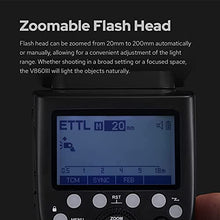 Load image into Gallery viewer, Godox V860III-C Camera Flash for Canon Camera Flash Speedlite Speedlight Light,2.4G HSS 1/8000s,480 Full-Power Flashes,7.2V/2600mAh Li-ion Battery,0.01-1.5s Recycle Time,10 Levels LED Modeling Lamp