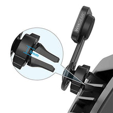Load image into Gallery viewer, Magnetic Mount, WixGear Universal Air Vent Twist Hole Magnetic Phone Holder for Car, for All Cell Phones with Fast Swift-Snap Technology, Will Not Block Air Vent Flow - for Horizontal Vent