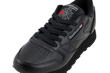 Load image into Gallery viewer, Reebok Women's Classic Leather Sneaker, Black, 7