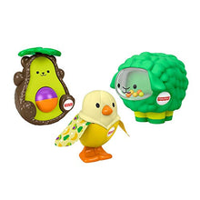 Load image into Gallery viewer, Fisher-Price Food-Animals Gift Set, 3 Take-Along Baby Toys