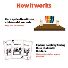 Load image into Gallery viewer, Throw Throw Burrito by Exploding Kittens - A Dodgeball Card Game - Family-Friendly Party Games - Card Games for Adults, Teens & Kids