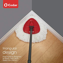 Load image into Gallery viewer, O-Cedar Easywring Microfiber Spin Mop & Bucket Floor Cleaning System with 2 Extra Refills
