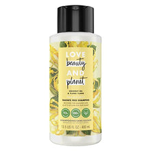 Load image into Gallery viewer, Love Beauty And Planet Hope and Hair Repair Sulfate-Free Shampoo for Split Ends and Damaged Hair Coconut Oil & Ylang Ylang Vegan Hair Repair Treatment 13.5 oz