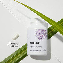 Load image into Gallery viewer, Thorne Research - Iodine & Tyrosine - Mineral and Amino Acid Support for Healthy Thyroid Function - 60 Capsules