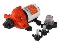 Load image into Gallery viewer, SEAFLO 33-Series Industrial Water Pressure Pump w/ Power Plug for Wall Outlet - 115VAC, 3.3 GPM, 45 PSI