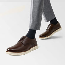 Load image into Gallery viewer, Bruno Marc Men's Dress Sneakers Casual Lace-up Oxford Formal Shoes Dark Brown Size 6.5 M US GRANDPLAIN