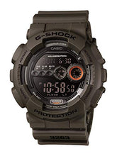 Load image into Gallery viewer, Casio Men's XL Series G-Shock Quartz 200M WR Shock Resistant Resin Color: Olive Green(Model GD-100MS-3)