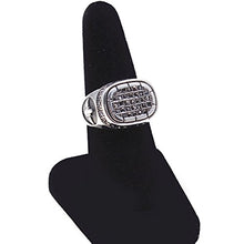 Load image into Gallery viewer, Asoodehdelan Silver Pt Iranian Persian Farvahar Faravahar Ring Iran Parsi Art (9)