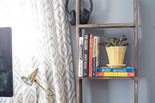 Load image into Gallery viewer, BarnwoodUSA Rustic 5 Foot Decorative Wooden Display Ladder - 100% Reclaimed Wood, Brown