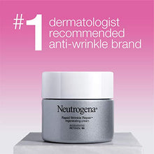 Load image into Gallery viewer, Neutrogena Rapid Wrinkle Repair Retinol Regenerating Anti-Aging Face Cream & Hyaluronic Acid; Anti-Wrinkle Retinol Moisturizer & Neck Cream, with Hyaluronic Acid & Retinol, 1.7 oz