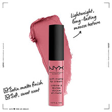 Load image into Gallery viewer, NYX PROFESSIONAL MAKEUP Soft Matte Lip Cream, Lightweight Liquid Lipstick - Istanbul (Clean Pink)
