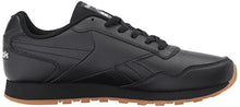 Load image into Gallery viewer, Reebok mens Classic Harman Run Sneaker, Black/Gum, 10.5 US
